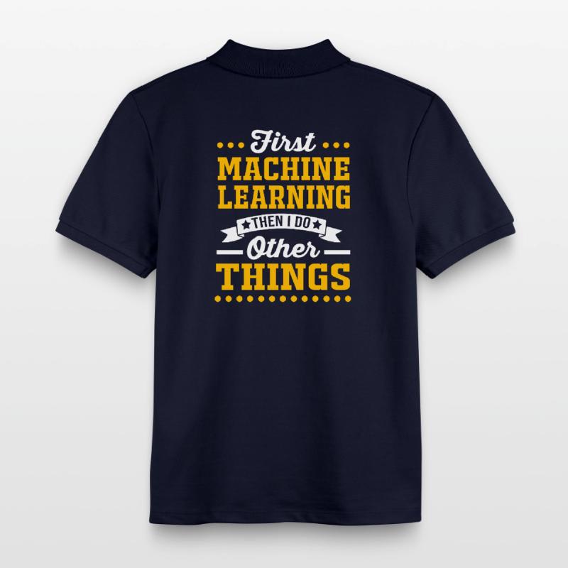 Programmierer Coder GPT Kinder Organic Poloshirt Mini Sprinter von Stanley/Stella