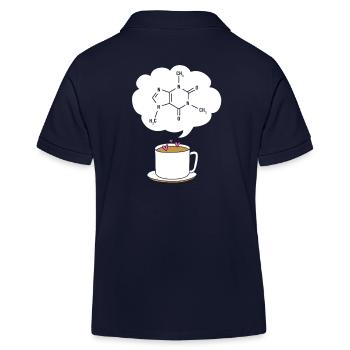 Chimie Science Physique Laboratoire Formule structurelle - Polo enfant bio Stanley/Stella - bleu marine - Dos
