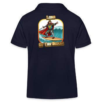 Lord Of The Board - Kinder Organic Poloshirt Mini Sprinter von Stanley/Stella - Navy - Hinten