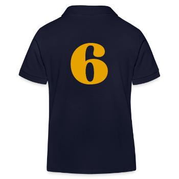 6 - Kinder Organic Poloshirt Mini Sprinter von Stanley/Stella - Navy - Hinten
