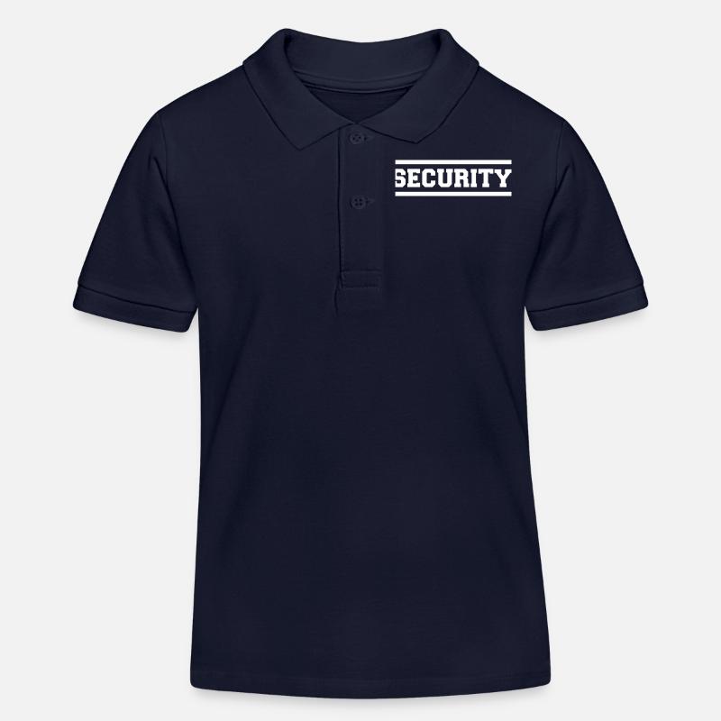 Security - Kinder Organic Poloshirt Mini Sprinter von Stanley/Stella - Navy