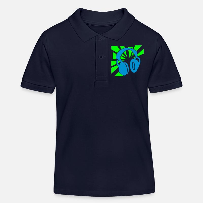 Son Explosé - Polo enfant bio Stanley/Stella - bleu marine