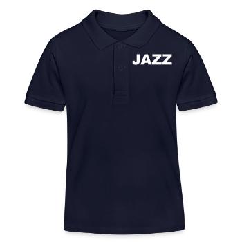 jazz - Polo enfant bio Stanley/Stella - bleu marine - Devant