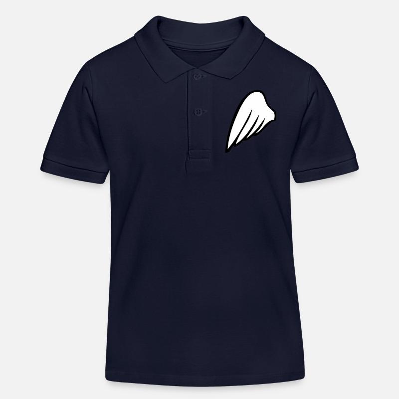 leftwing - Polo enfant bio Stanley/Stella - bleu marine