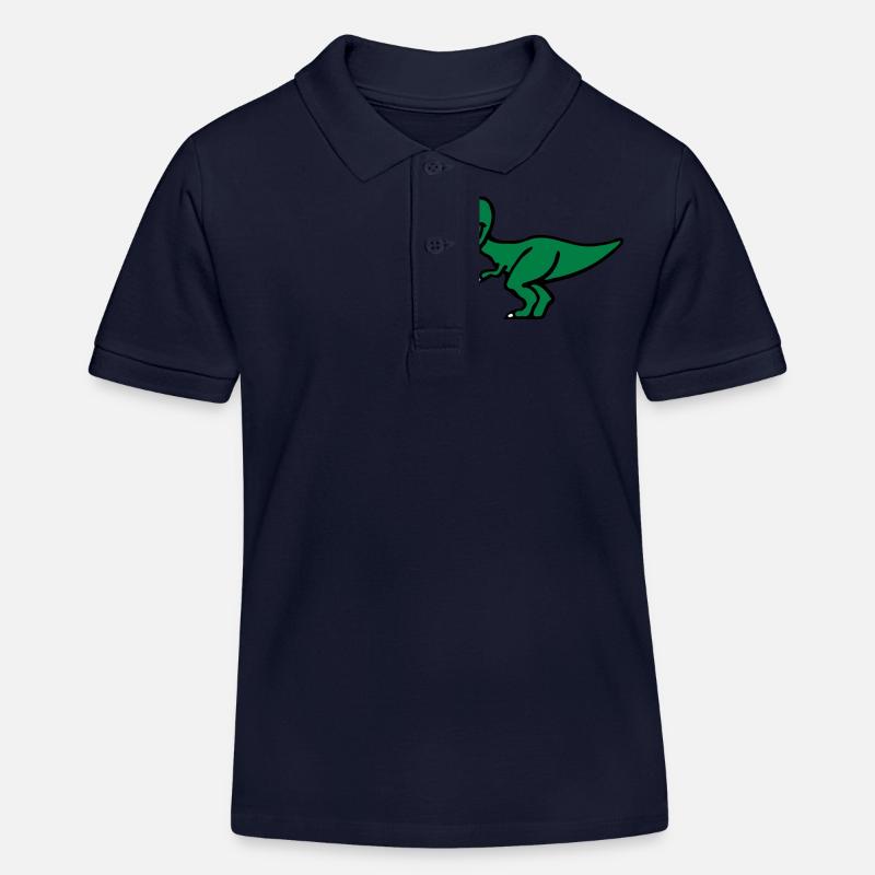 T-Rex - Kinder Organic Poloshirt Mini Sprinter von Stanley/Stella - Navy