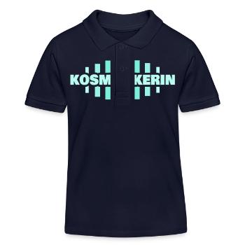 Geschenk für Kosmetikerin - Kinder Organic Poloshirt Mini Sprinter von Stanley/Stella - Navy - Vorne