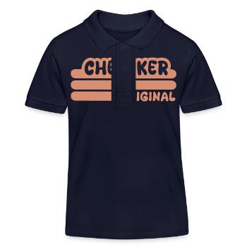 Chemiker - Kinder Organic Poloshirt Mini Sprinter von Stanley/Stella - Navy - Vorne