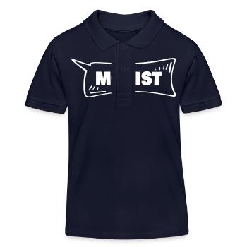 Sprechblase Modist - Kinder Organic Poloshirt Mini Sprinter von Stanley/Stella - Navy - Vorne