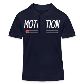 Pas de motivation - Polo enfant bio Stanley/Stella - bleu marine - Devant
