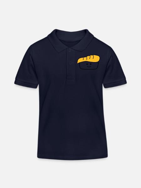 Sushi Nigiri - Polo enfant bio Stanley/Stella - bleu marine