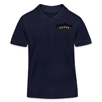 chef - Polo enfant bio Stanley/Stella - bleu marine - Devant