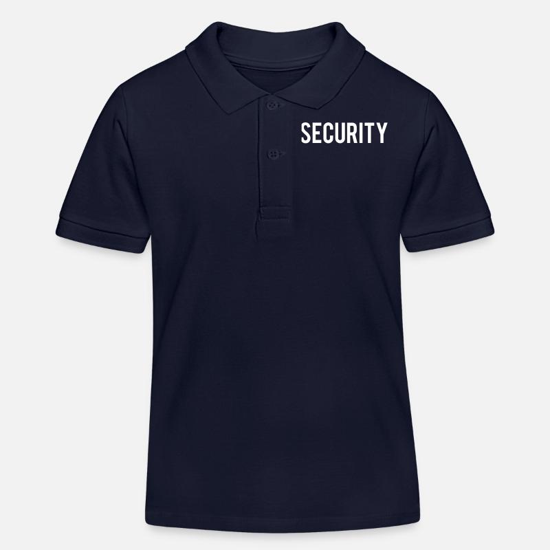 Security - Kinder Organic Poloshirt Mini Sprinter von Stanley/Stella - Navy