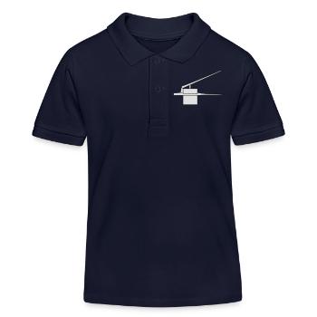 spaetzlespresse - Kinder Organic Poloshirt Mini Sprinter von Stanley/Stella - Navy - Vorne