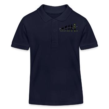 evolution_feuerwehrmann_032015_c_3c - Kinder Organic Poloshirt Mini Sprinter von Stanley/Stella - Navy - Vorne