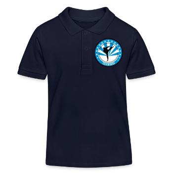Taekwondo / Taekwondoin / Tae kwon do / Fight - Kids Organic Polo Shirt by Stanley/Stella - navy - Front