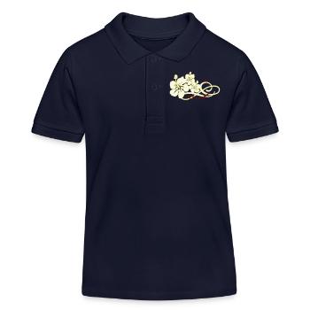 Pinzgau - Kinder Organic Poloshirt Mini Sprinter von Stanley/Stella - Navy - Vorne