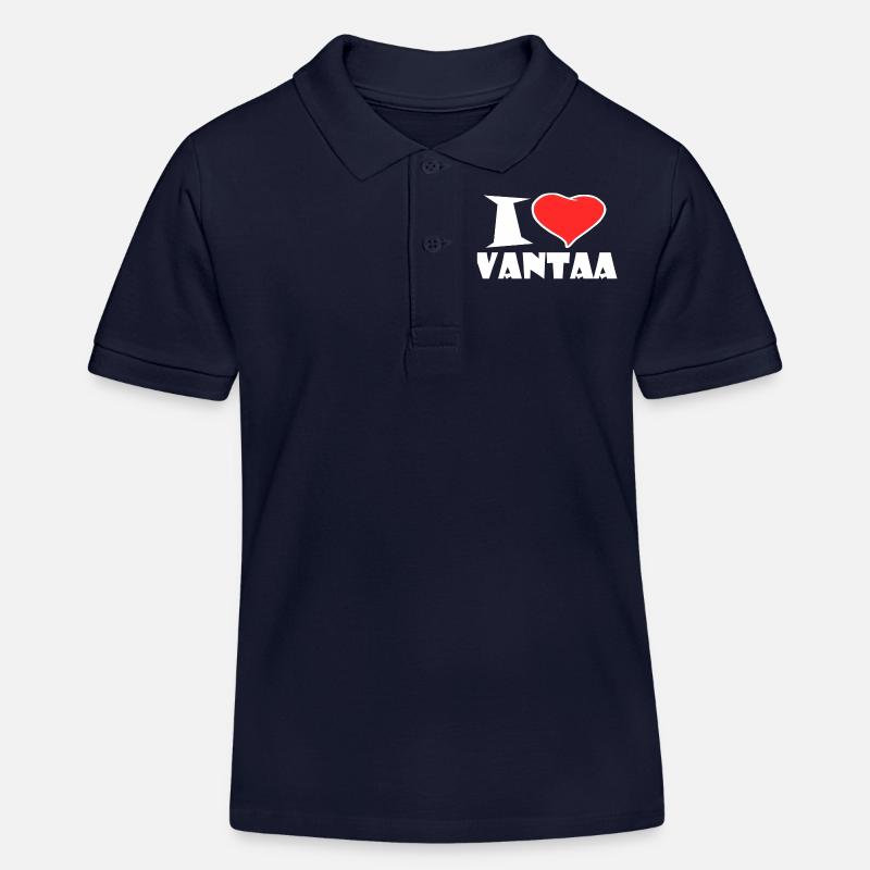 Vantaa - Polo enfant bio Stanley/Stella - bleu marine
