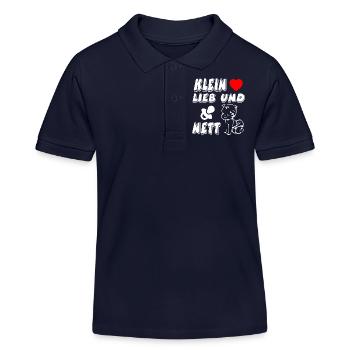 Baby - Kinder Organic Poloshirt Mini Sprinter von Stanley/Stella - Navy - Vorne