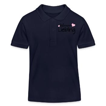 Kleiner Liebling - Kinder Organic Poloshirt Mini Sprinter von Stanley/Stella - Navy - Vorne