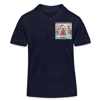 Les clochettes - Doggy Edition - Polo enfant bio Stanley/Stella - bleu marine - Devant