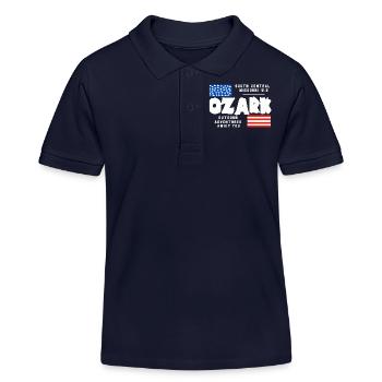 Missouri Ozark - Polo enfant bio Stanley/Stella - bleu marine - Devant