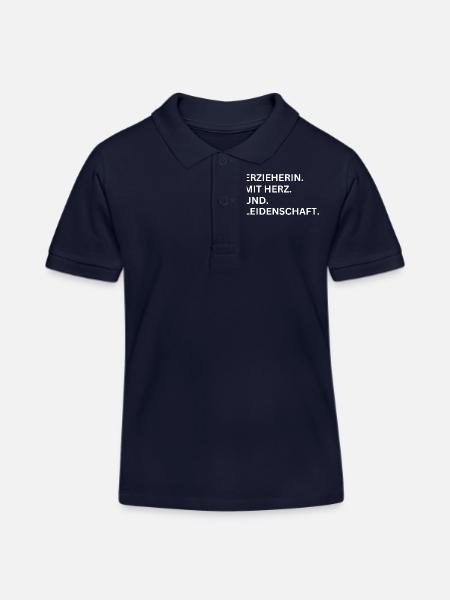 Beruf Erzieherin - Kinder Organic Poloshirt Mini Sprinter von Stanley/Stella - Navy