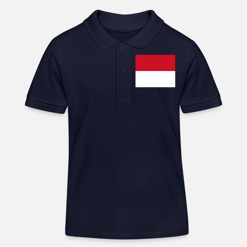 Monaco - Polo enfant bio Stanley/Stella - bleu marine