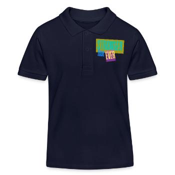 Stronger than ever - Kinder Organic Poloshirt Mini Sprinter von Stanley/Stella - Navy - Vorne