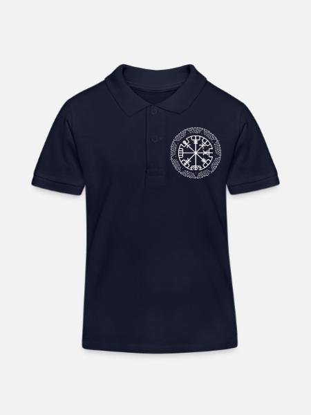 Wikinger - Kinder Organic Poloshirt Mini Sprinter von Stanley/Stella - Navy