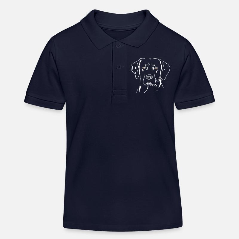 Labrador - Polo enfant bio Stanley/Stella - bleu marine