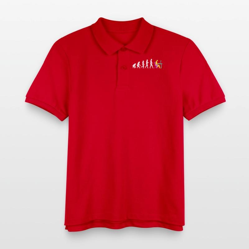 Developer Evolution Computergeek Open Source Kids Organic Polo Shirt by Stanley/Stella