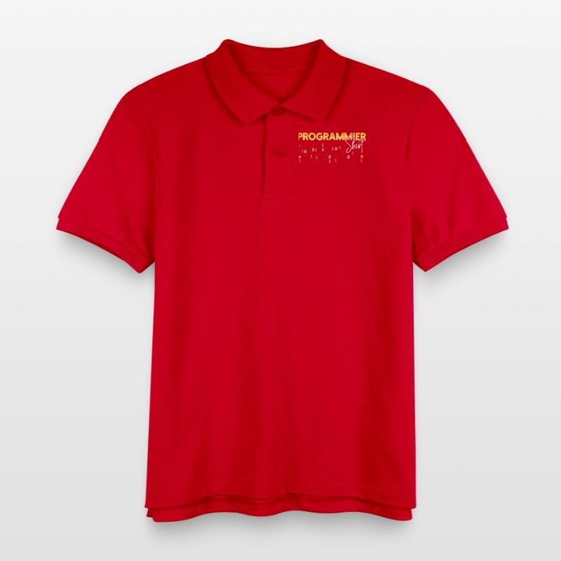 Developer Statement Coden Scripting Web Developer Kids Organic Polo Shirt by Stanley/Stella