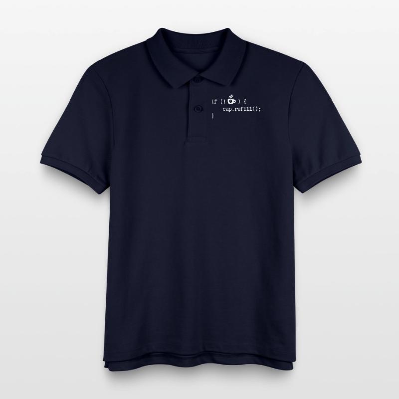 Debug Programmer Coden Developer Computergeek Kids Organic Polo Shirt by Stanley/Stella