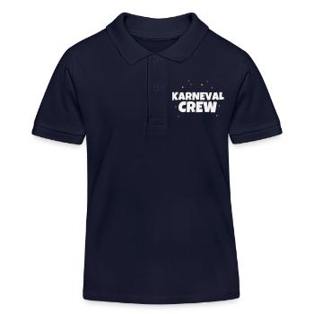Carnival Crew Carnival Costume Party Group Celebrations - Kids Organic Polo Shirt by Stanley/Stella - navy - Front