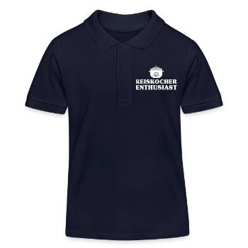 Cuisson du cuiseur à riz DIVERTISSEMENT PASSIONNÉ - Polo enfant bio Stanley/Stella - bleu marine - Devant