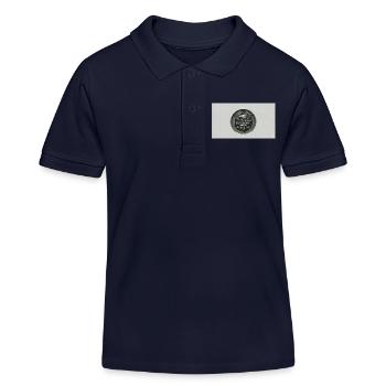 DU SIEHST - Kinder Organic Poloshirt Mini Sprinter von Stanley/Stella - Navy - Vorne