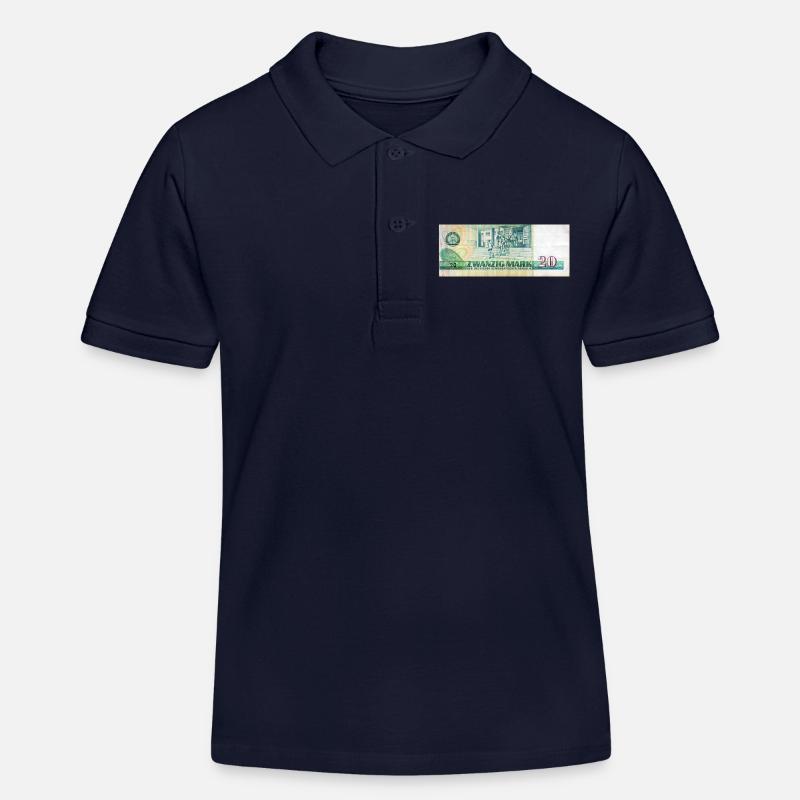 20 mark der ddr - Polo enfant bio Stanley/Stella - bleu marine