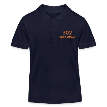 Error 502 Bad Gateway HTTP Statuscode - Kinder Organic Poloshirt Mini Sprinter von Stanley/Stella - Navy - Vorne
