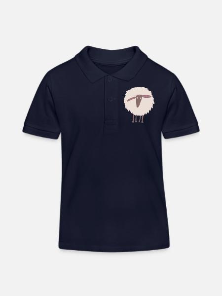 Schaf - Kinder Organic Poloshirt Mini Sprinter von Stanley/Stella - Navy