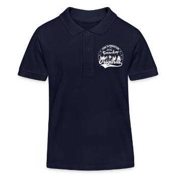 Dezember 2016 Geburtstag Dezember 2016 Dezember - Kinder Organic Poloshirt Mini Sprinter von Stanley/Stella - Navy - Vorne