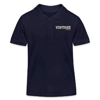 Jahrgang 1994 Original 1994 Retro 1994 Geschenk 1994 - Kinder Organic Poloshirt Mini Sprinter von Stanley/Stella - Navy - Vorne