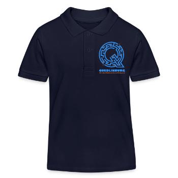 Quedlinburg (Street Edition) - Kids Organic Polo Shirt by Stanley/Stella - navy - Front