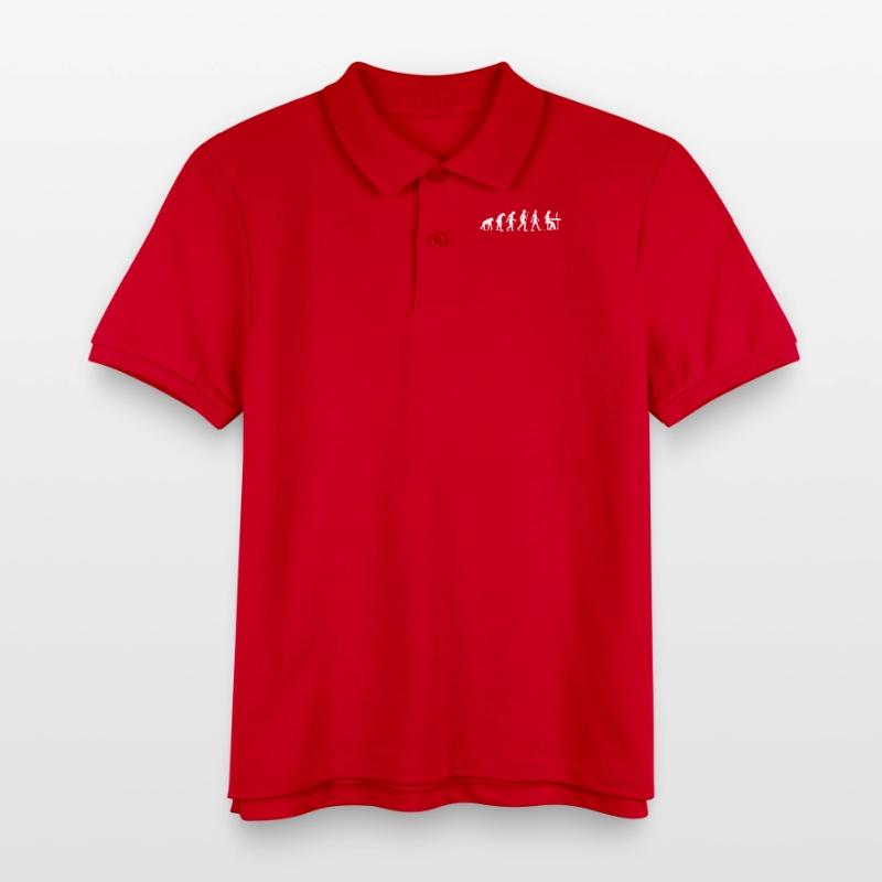 Programmer Evolution Computer Scientist Developer Kids Organic Polo Shirt by Stanley/Stella