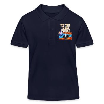 Il est temps de froussard - Polo enfant bio Stanley/Stella - bleu marine - Devant