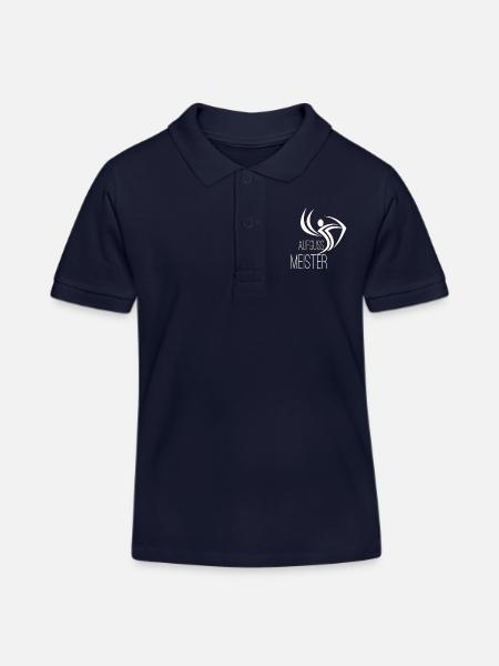 Sauna Aufguss Meister - Kinder Organic Poloshirt Mini Sprinter von Stanley/Stella - Navy