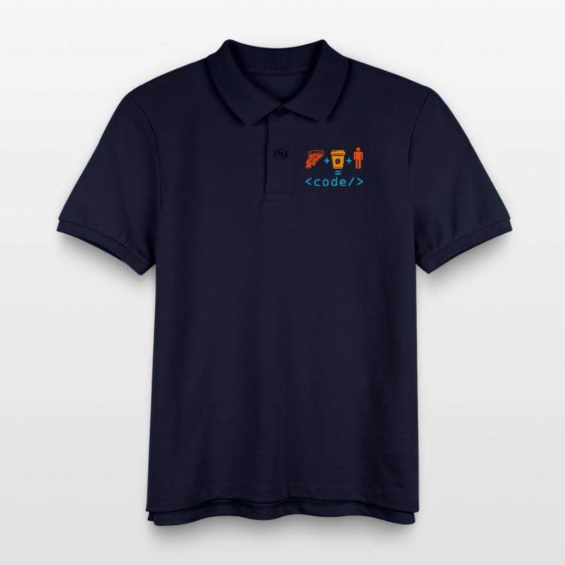 Programmeur, Codeur, Ordinateur, Nerd, Geek, Codage, Drôle Polo enfant bio Stanley/Stella