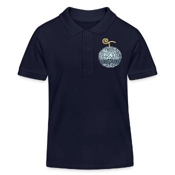 devil-fruit - Polo enfant bio Stanley/Stella - bleu marine - Devant