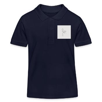 Fotografie Logo Sternblitz - Kinder Organic Poloshirt Mini Sprinter von Stanley/Stella - Navy - Vorne
