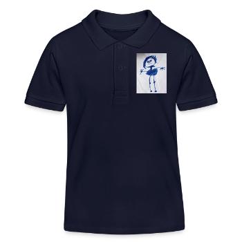 kinderbild mensch - Kinder Organic Poloshirt Mini Sprinter von Stanley/Stella - Navy - Vorne