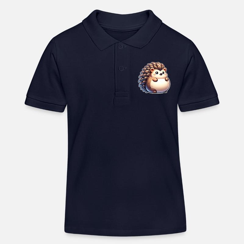 Hérisson - Polo enfant bio Stanley/Stella - bleu marine